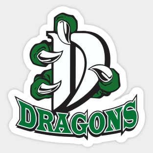 Dragons Sports Logo Sticker